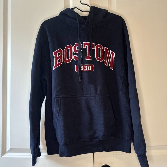 BOSTON 1630 BOX HOODIE CAMPUS GEAR - Picture 2 of 4